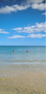 Anke und Sven im Wasser