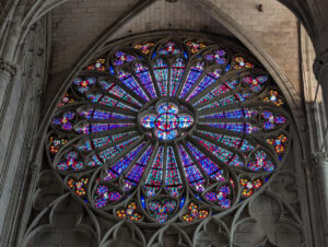 Carcassonne - Kirchenfenster