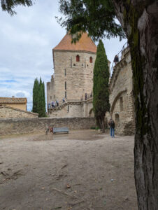 Carcassonne - Platz im Inneren
