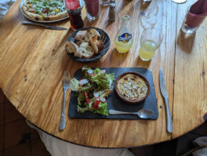 Carcassonne - Essen in der Schenke