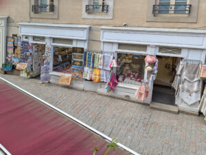 Carcassonne - Blick aus der Schenke