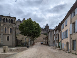 Carcassonne - Beginn Aufstieg