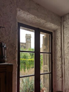 Carcassonne - Blick aus der Schenke