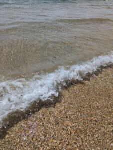 Wellen beim Aufkommen