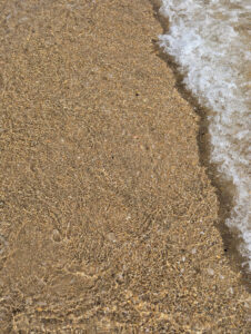 Wellen beim Aufkommen