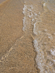 Wellen beim Aufkommen