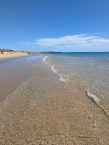 Wellen beim Aufkommen
