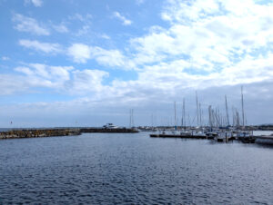 Hafen von Marseillan - vorn an der Mole